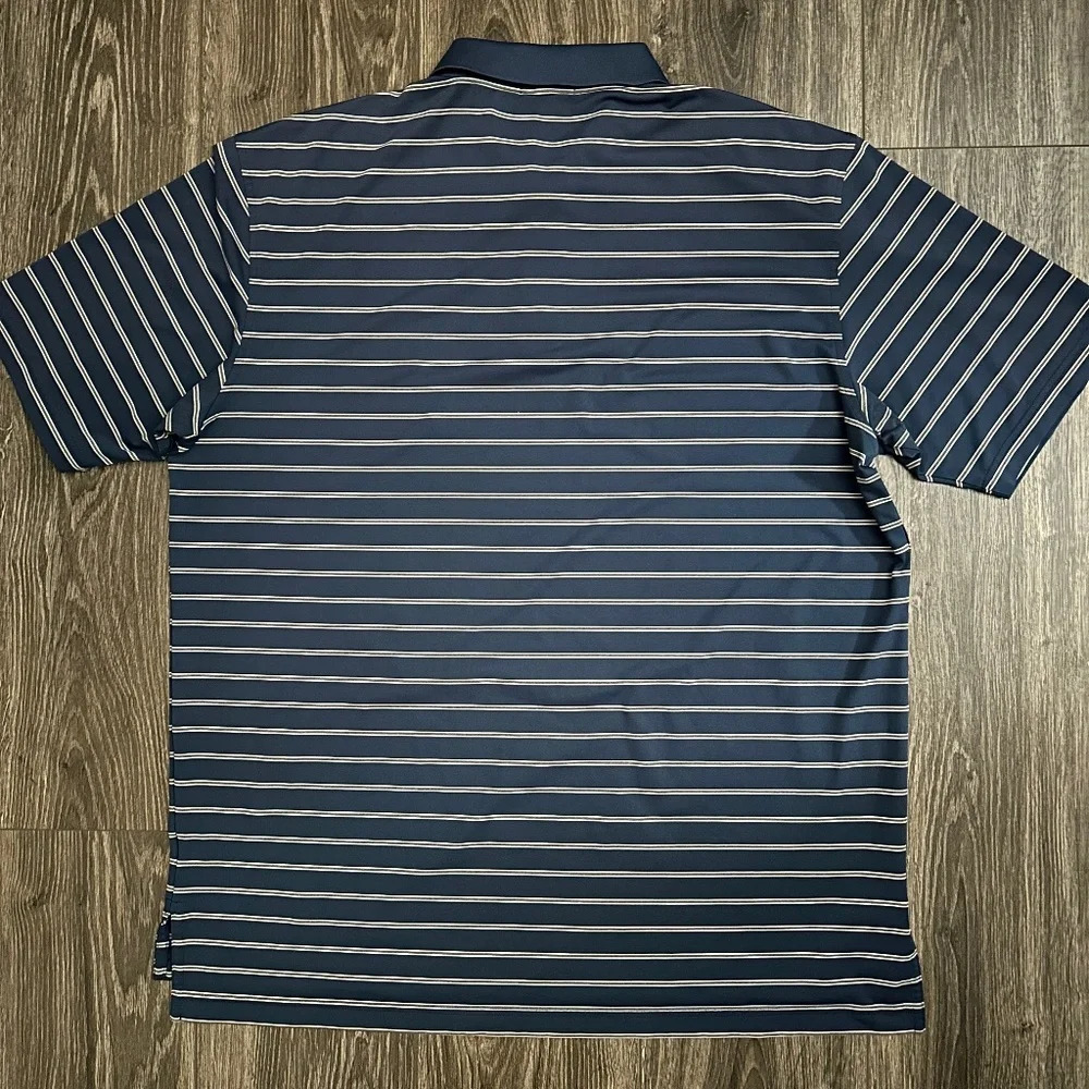 Peter Millar Summer Comfort Polo Shirt Men’s XL Performance Stretch Golf Blue - Picture 2 of 6